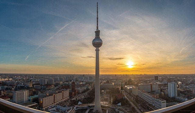 skyline berlijn fernsehturm