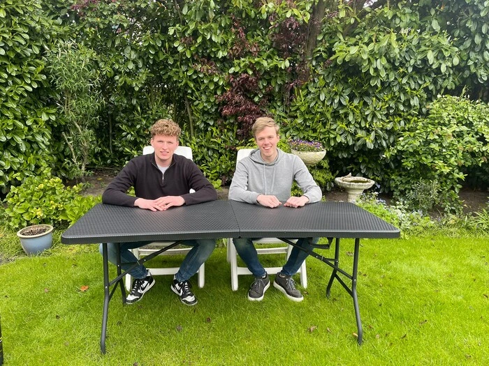 zwarte campingtafel lenx
