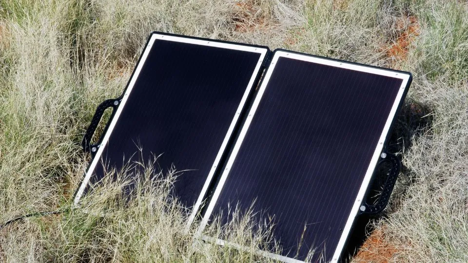 opvouwbare zonnepaneel kamperen