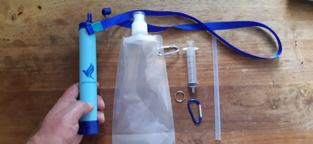 novaware waterfilter blauw